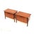 Two vintage bedside tables by Louis van Teeffelen for Wébé from the 1960s. Dimensions: Width: 53.5 cm Depth: 30.5 cm...