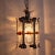 Black Brutalist Pendant Lamp in Wrought Iron and Colored Murano Glass attributed to Tom Ahlström & Hans Ehrich, Sweden, 1960s For Sale - Image 8 of 9