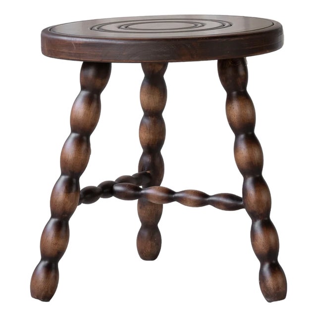 Bobbin Leg Stool by Adoorne For Sale