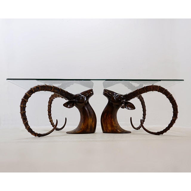 Ibex Coffee Table in the style of Alain Chervet, 1970s For Sale - Image 12 of 16