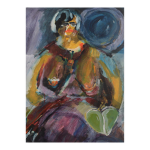 "Blue Heart Wife Love" San Francisco Figurative School -Joe Lysowski "Prankster"