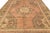 10 X 11 Turkish Oushak Antique Wool Rug in Peach With Medallion Motif For Sale In New York - Image 6 of 10