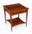 Vintage Occasional Tables in Flame Mahogany, Set of 2 For Sale - Image 3 of 18