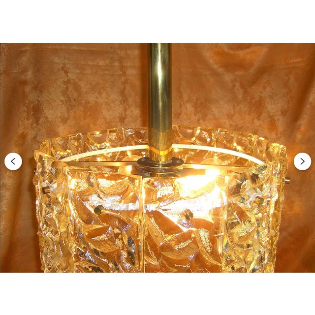 Silver Art Deco Pendant Light from Kinkeldey, 1980s For Sale - Image 8 of 11