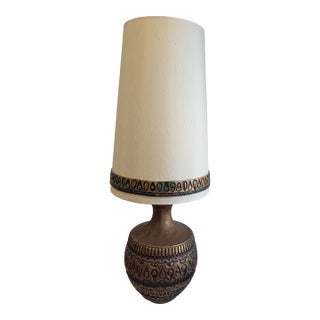 Large Mid-Century German Brutalist Lamp For Sale