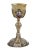 Traditional 19th Century Gilt-Silver Communion Chalice With 3-Painted Enamel Miniatures For Sale - Image 3 of 4