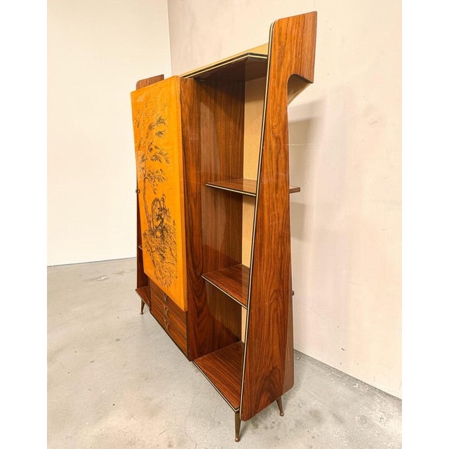 Mid-Century MultiFunctional Bar Cabinet, 1950s For Sale - Image 12 of 15