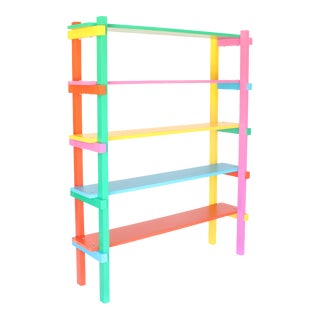 Greg Palombo Flatpack Shelf in the Style of Ettore Sottsass (Small Size) For Sale