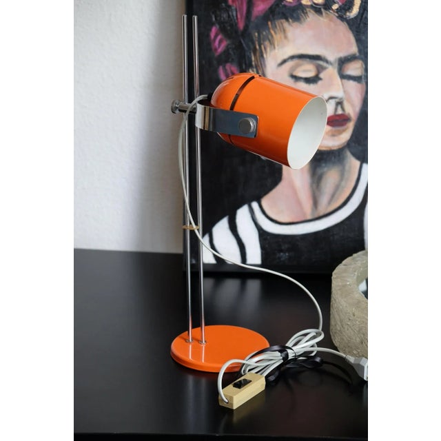 German Space Age Desk Lamp, 1970 For Sale - Image 9 of 9