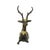 Vintage Bronze Reclining Deer Statue, 1970s For Sale - Image 3 of 13