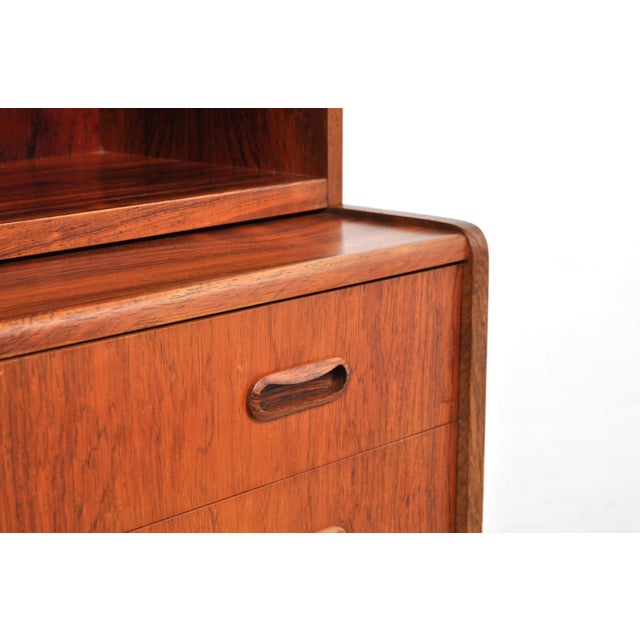 Vintage Danish Rosewood Bookcase, 1960s For Sale - Image 3 of 13