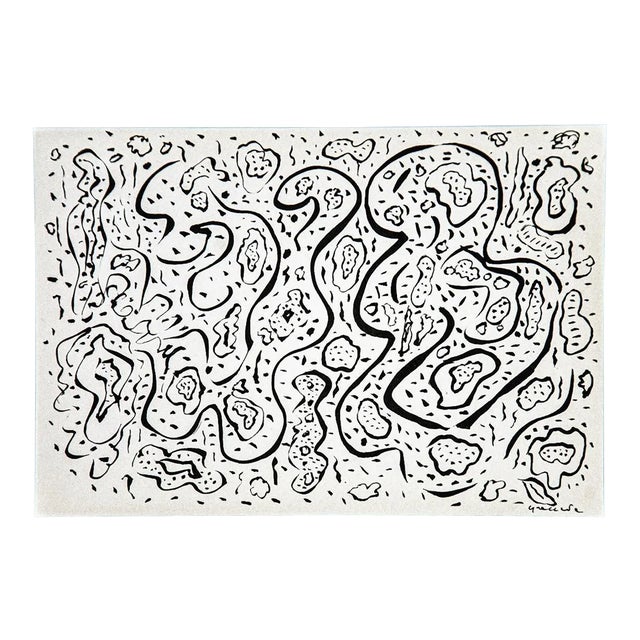 Tentatives Ink on Paper by Maurizio Gracceva, 2017 For Sale