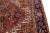 Antique Persian Heriz Red Handmade Medallion Motif Wool Rug For Sale - Image 9 of 11