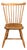 Early 19th Century Diminutive American Fan Back Windsor Side Chair For Sale