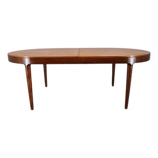 Large Extendable Teak Dining Table by Arne Hovmand-Olsen, Denmark, 1960s For Sale