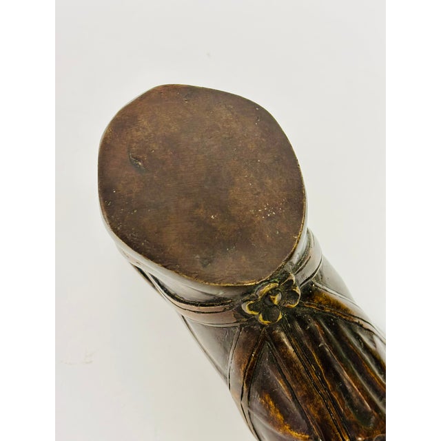 Vintage Bronze Sandaled Foot of a Roman or Greek Antiquity For Sale In Raleigh - Image 6 of 7