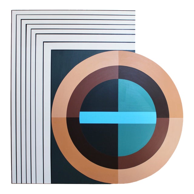 Contemporary Painting "Out of the Box" by Mary Crane Nutter For Sale