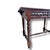 Brown Mahogany, Pine and Oak Console Table with Drawers For Sale - Image 8 of 10