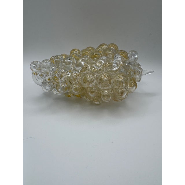 Traditional Vintage Glass Grape Cluster For Sale - Image 3 of 5