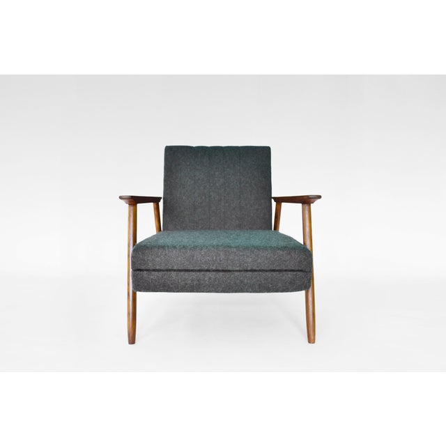 1970s Vintage Convertible Sleeping Armchair by Valerija Ema Cukermanienė for Vilniaus Baldų Kombinatas, 1960s For Sale - Image 5 of 7