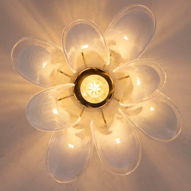 Ceiling Light in Murano Glass, Italy, 1990s For Sale - Image 6 of 11