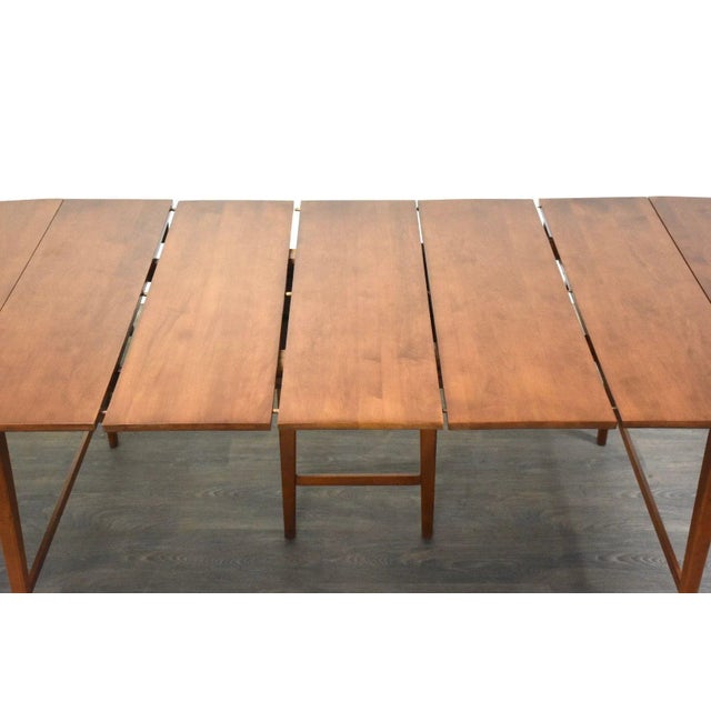 Paul McCobb Planner Group Maple Dining Table For Sale In Boston - Image 6 of 12