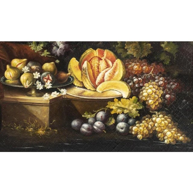 Baroque Italian School Artist, Still Life, 18th Century, Oil on Canvas, Framed For Sale - Image 3 of 6