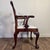 Vintage Irish Chippendale Revival Carved Mahogany Armchair For Sale - Image 12 of 15