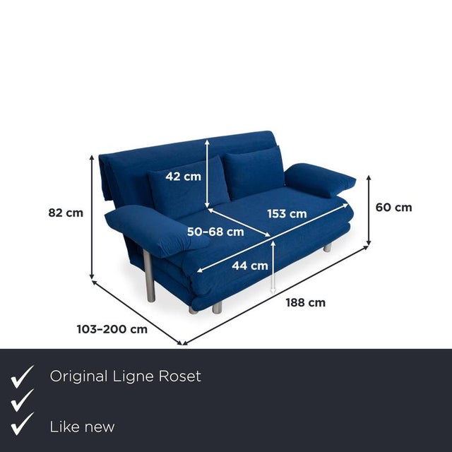 Here you get the absolute classic sleeper sofa from Ligne Roset in a particularly high-quality version. The "Multy" is...