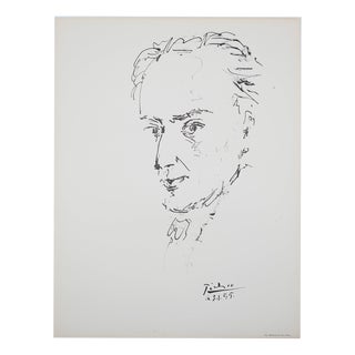 Pablo Picasso, Tribute to Machado, Lithograph For Sale