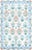 Lavable Machine Woven Rug Blue 4x6 For Sale - Image 4 of 4