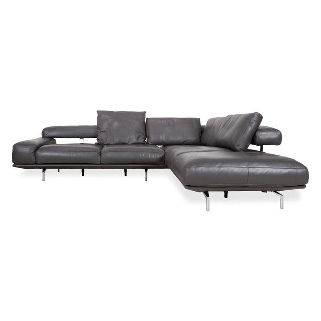 Shine Leather Corner Sofa from Ewald Schillig For Sale - Image 17 of 18