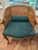 Karges Furniture Elegant Pair of Vintage Karges French Style Cane Back Armchairs For Sale - Image 4 of 10