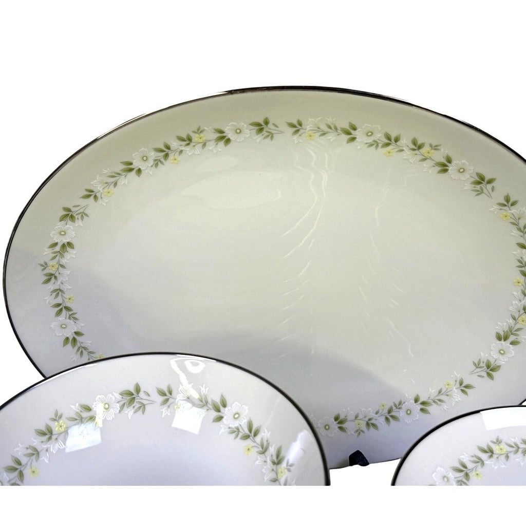 希少❗️OLD NORITAKE 皿 1960s Noritake 'Cornelia' Ivory China Retired Set-Service for 12