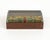 Midcentury amazing rectangular decorative box in wood and art glass with reverse painted glass by Erwin Burger for Fontana...