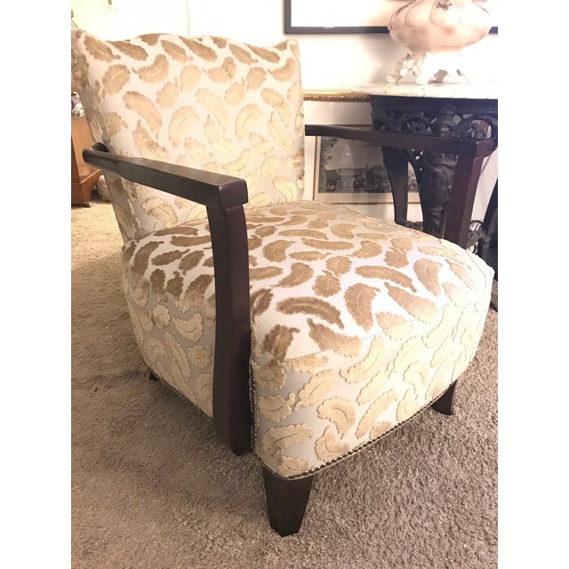 Modern Hickory Chair Company Hollywood Accent Chair For Sale - Image 10 of 10