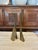 Mid 20th Century Pair of Solid Bronze Vintage Candlesticks For Sale - Image 5 of 12