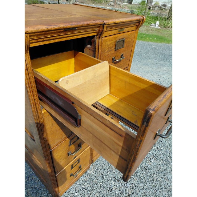 Antique Yawman and Erbe File Cabinets Rochester Ny For Sale - Image 18 of 18