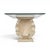 Shell-Shaped Console or Table Base with Glass Top by Magnussen Ponte For Sale - Image 16 of 16