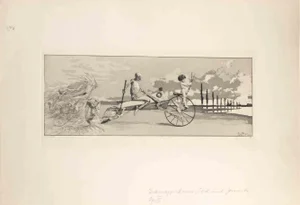Max Klinger, Love, Death and the Beyond, Etching, 1881