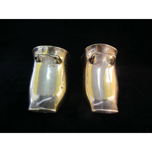 Brass Equestrian Stirrup Shoe Antique Spanish Saddle Stirrup from the late 1890s. These Conquistador stirrups were used to...