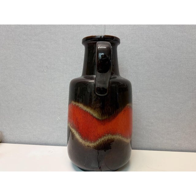 Vintage Fat Lava Model 408-40 Floor Vase from Scheurich, 1970s For Sale - Image 6 of 18