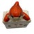 Rare Post-War ceramic case from Germany, likely by Bayreuth. It features a playful devil-like baby figure hanging over...