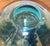 Contemporary Studio Glass Gradient Vase in Teal and Charcoal For Sale - Image 10 of 12