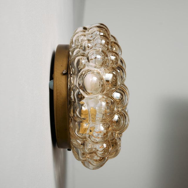 Bubble Glass Wall Light by Helena Tynell for Limburg For Sale - Image 4 of 16