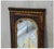 Antique Hand Carved Parcel Gilt Eglomisé Wall Mirror For Sale - Image 4 of 5