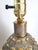 Stone Gray Lamp Pair Large Artichokes Restored For Sale - Image 8 of 11