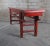 1970s 20th Century Chinese Elm Red Lacquer Altar Bench For Sale - Image 5 of 13