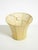 1960s Orange Ceramic Table Lamp with Cocoon Shade | Made in Italy For Sale - Image 14 of 18