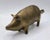 This fun Vintage Contemporary Solid Brass Pig Figurine will be a fabulous accent in your home interior, traditional or...